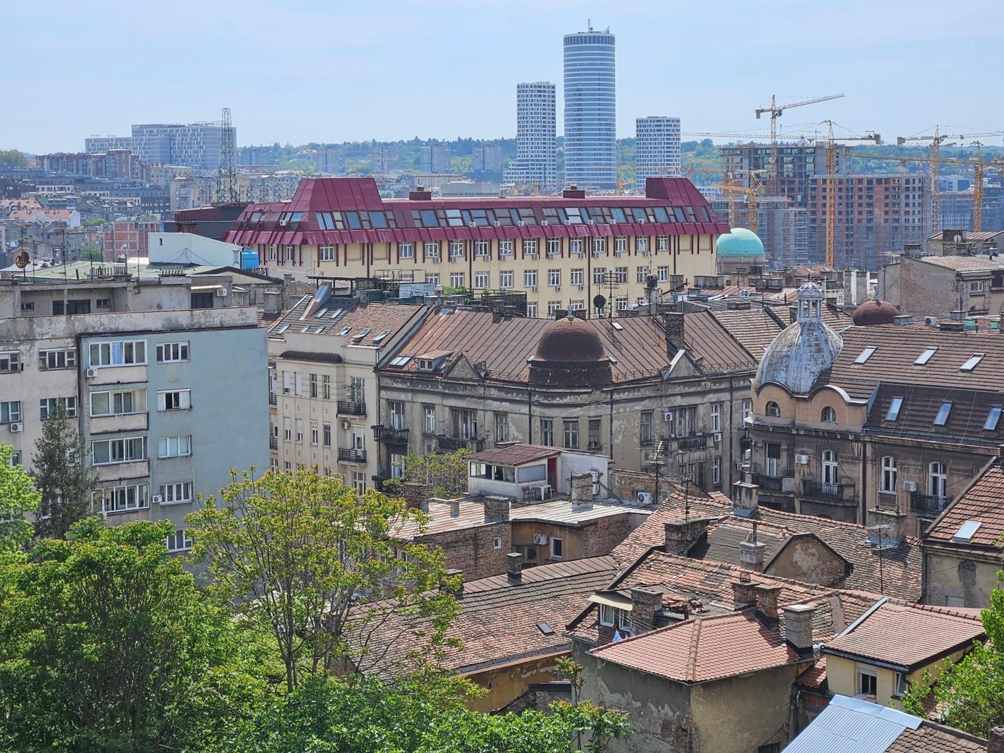Matea Apartman Belgrád Kültér fotó